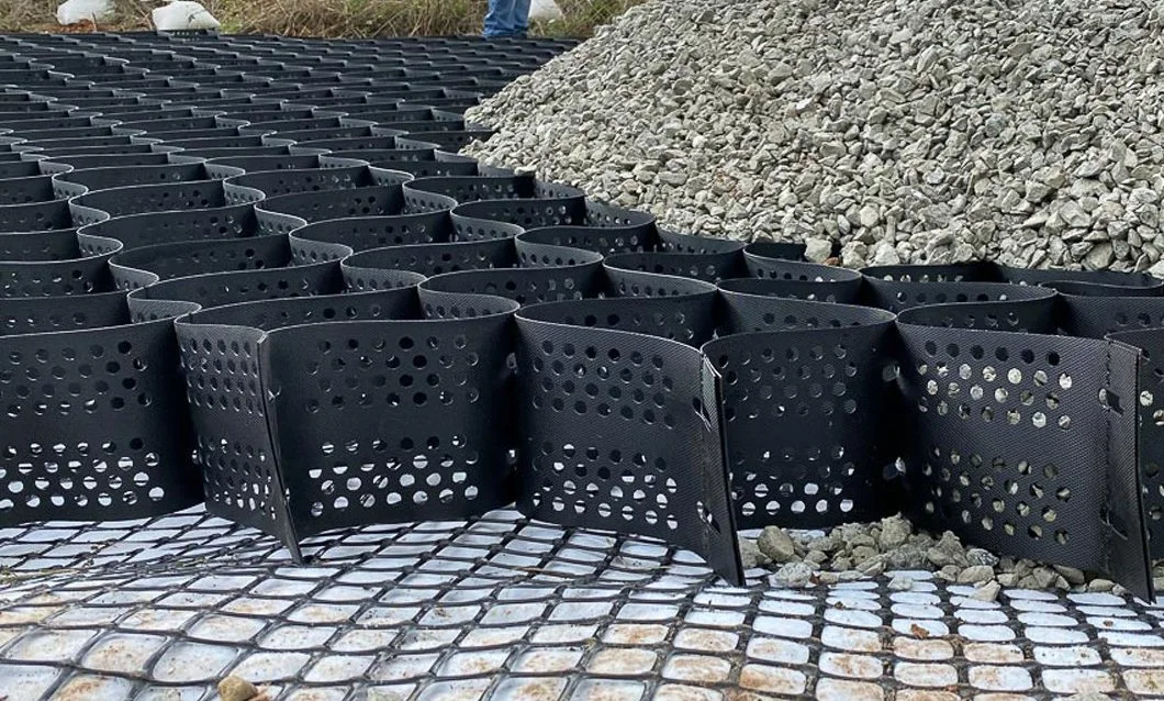 Plástico HDPE Geocell para construção de estradas