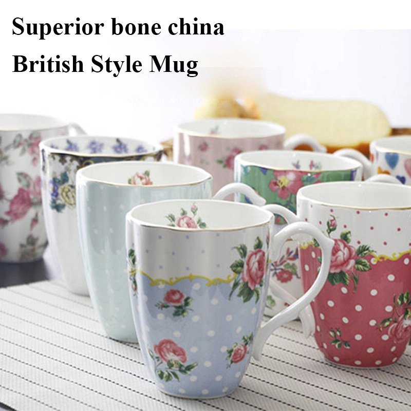 Taza de porcelana China hueso superior del hueso de la Copa China China fabricante británico de porcelana China taza de café