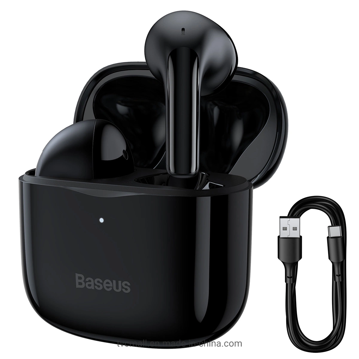 Baseus Bowie E3 Series Tws Bluetooth 5.0 Headset Wireless Earphone Stereo Sound Earbud Sports Headphone with Charging Case - Black