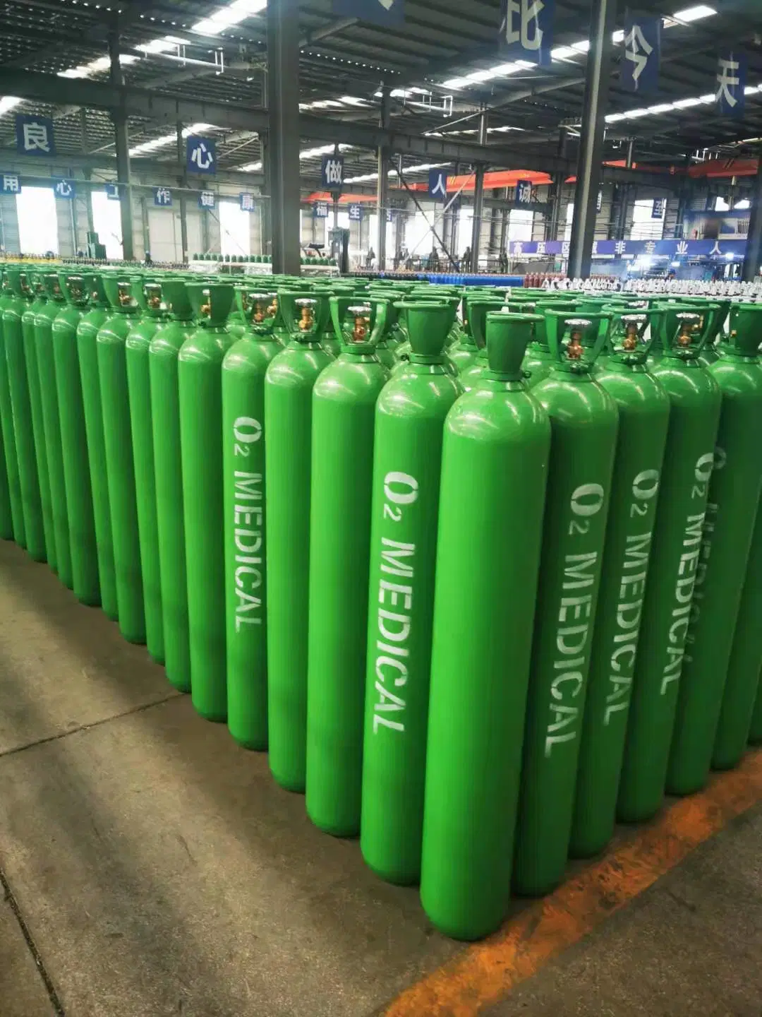 47L Seamless Steel Industrial and Medical Oxygen Gas Cylinder with TUV Test Report