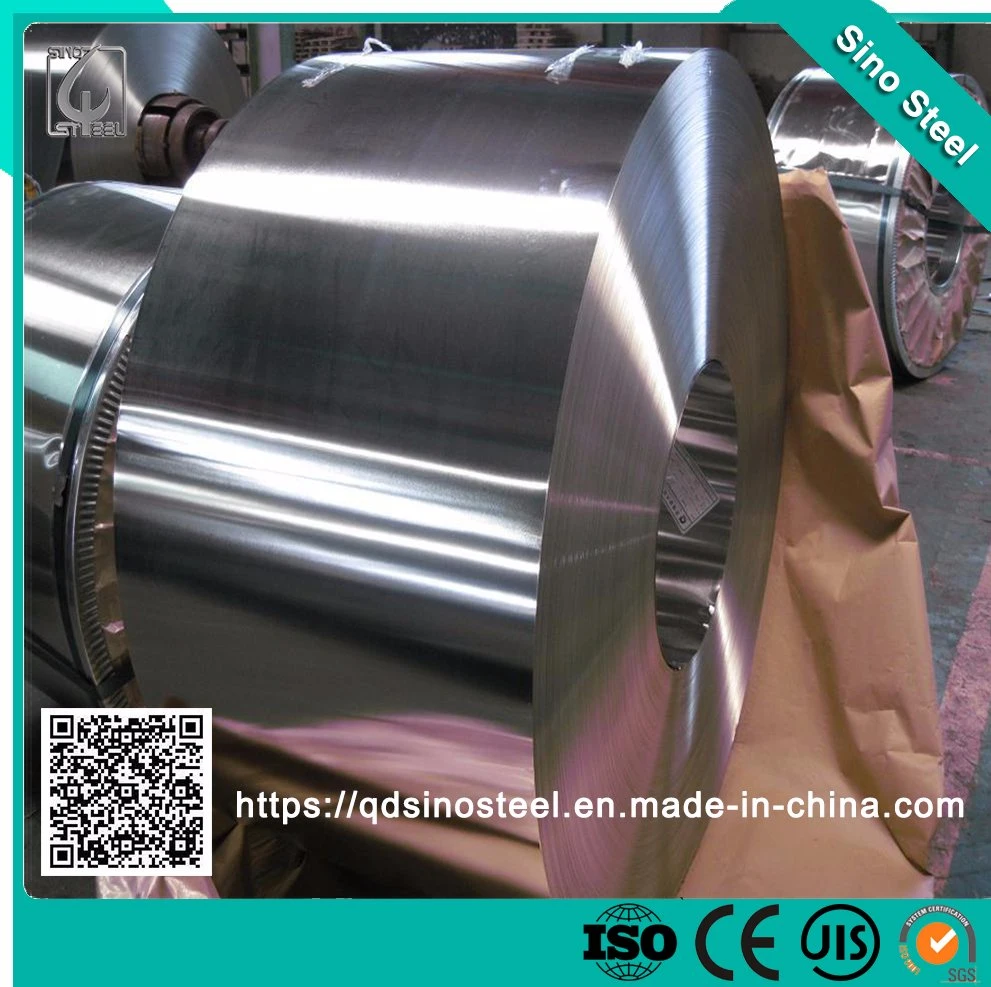 0.32mm SPCC Grade Bright Finished Tinplate Steel Coil for Food