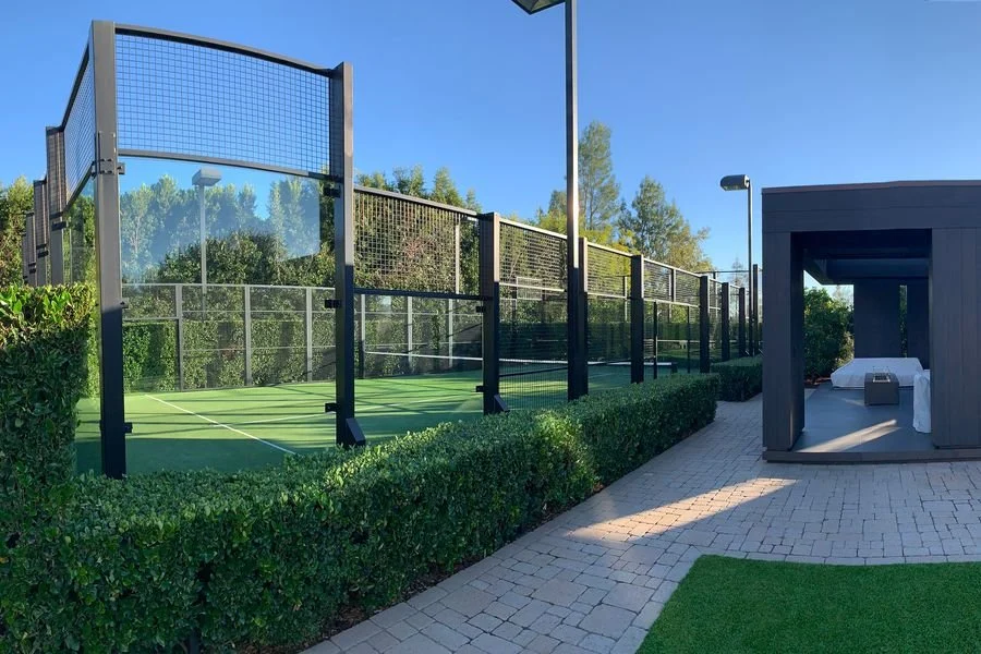 2023 Hot Selling Panoramic Padel Court Canchas Paddle Tennis Court