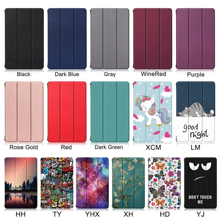 High quality/High cost performance Shockproof Case Triple Folded Smart Tablet Leather Cover for Samsung Galaxy Tab S6 Lite 10.4 Inch P610 P615