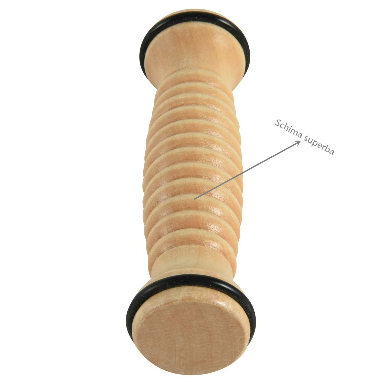 Wood Foot Roller Massager, Foot Roller für Plantar Fasziitis und Neuropathie, Fußschmerzlinderung, Maderotherapie, Muscle Release Roller Stick Massager