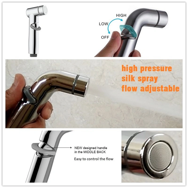 High Pressure Silk Health Faucet Bidet Sprayer Hand Shower Toilet Faucet