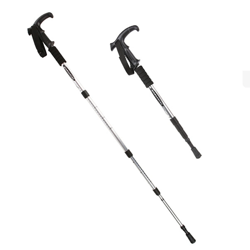 Telescopic Aluminum Telescopic Outdoor Walking Stick for Elderly or Climbing