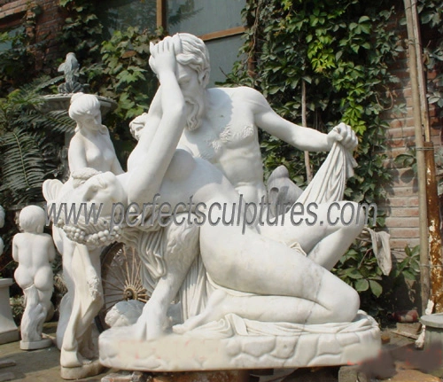 Marble Carving Antique Sculpture Statue Carved Stone with Granite Sandstone (SY-X1546)