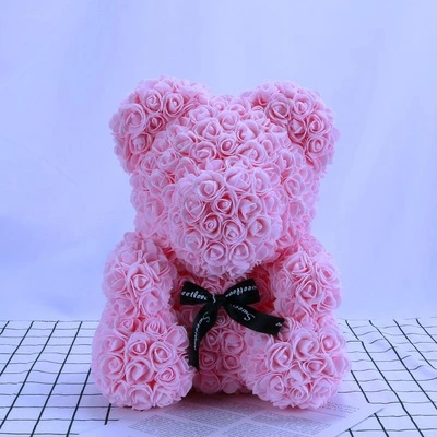 Birthday Eternal Flowers Valentine Teddy Bear Rose Only Gifts for Women Girls