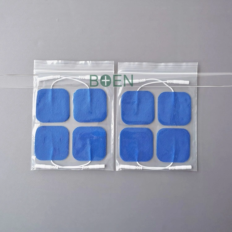 Tens Electrodes 5X5cm Reusable 50*50mm Self Adhesive Electrodes Pads for Tens