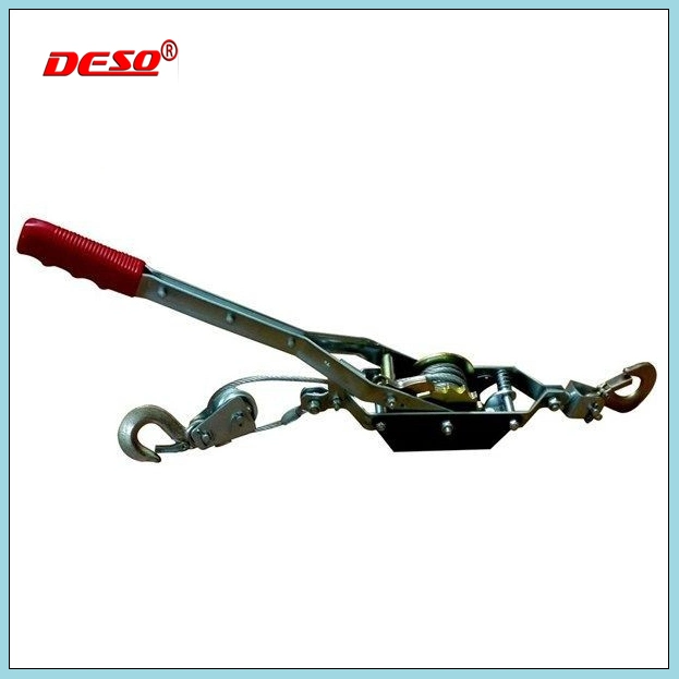 High Strength 1 Ton Hand Ratchet Steel Cable Puller