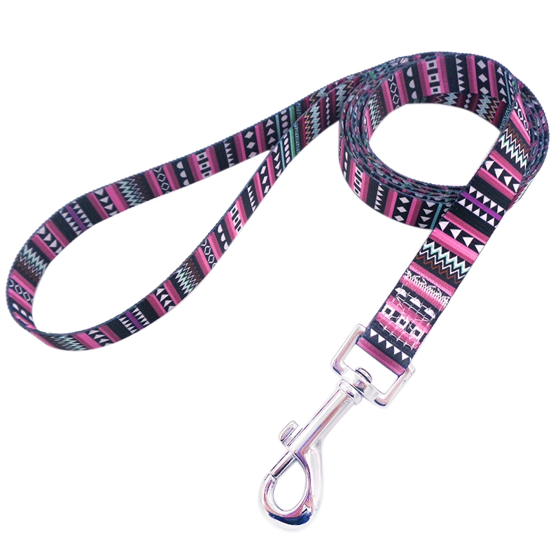 Sublimation Polyester Pet Dog Rope with Neck Ring Customizable Pattern