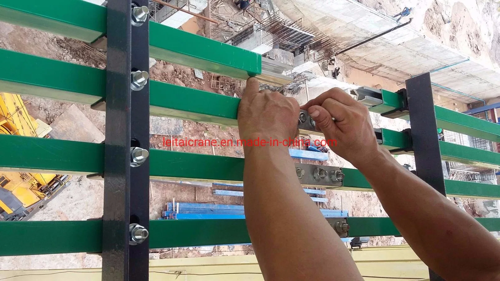 PVC Housing Unipole Conductor Busbar for Crane Power Supply