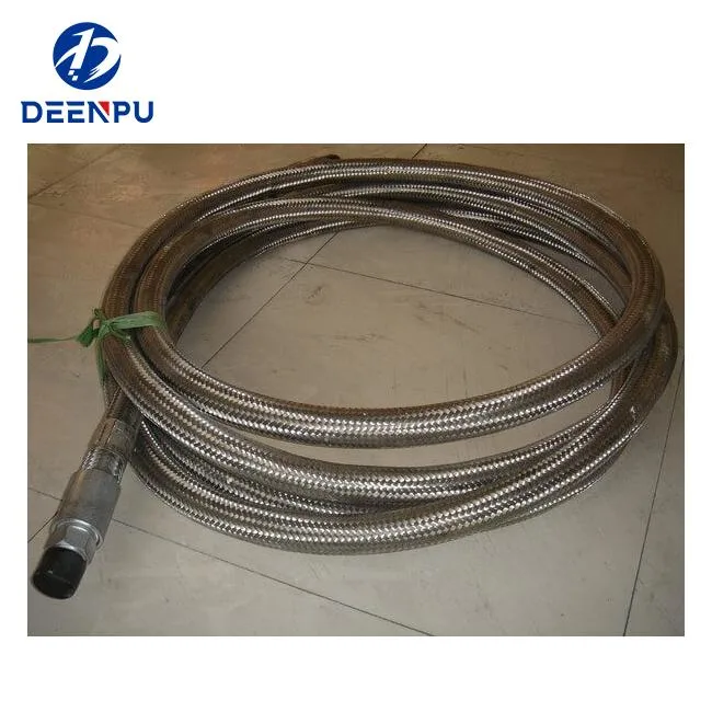 6in 8inch Stainless Steel API 7K Rotary Drilling Flexible Metal Rubber Hose Pipe Flange Natural Gas Water Oilfield