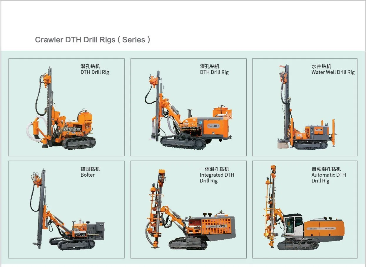 Integrated DTH Surface Drill Rig Construction Engineering Drilling Rig Machine -Zgyx-421t/422t