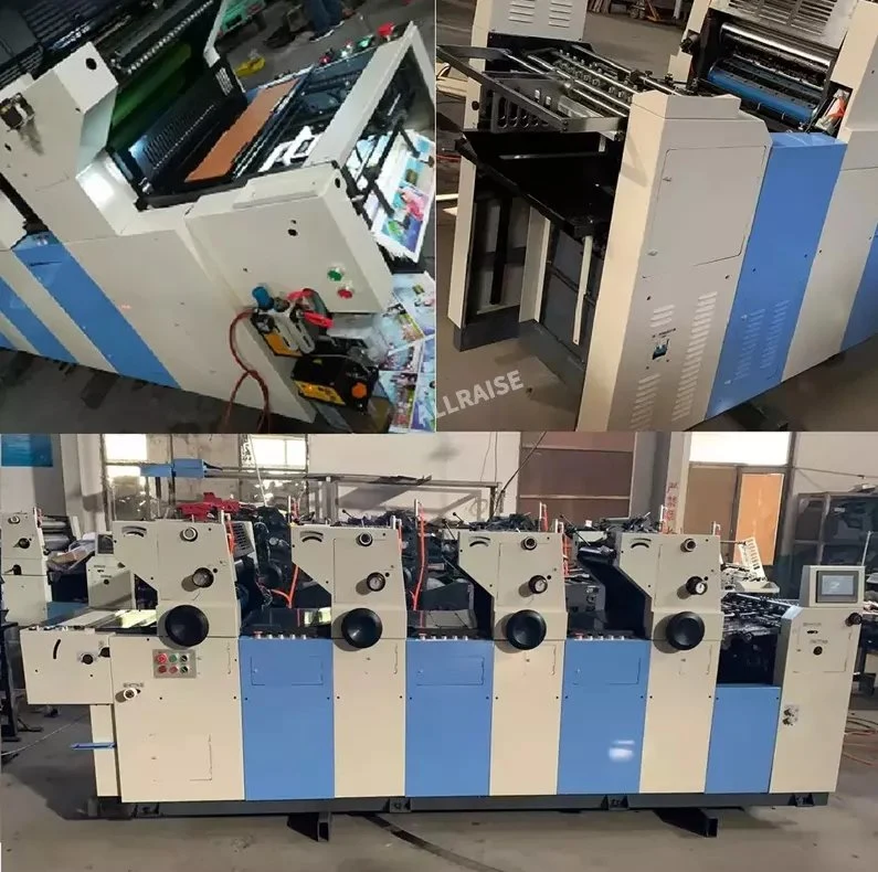 High-Speed-Offsetdruck und Nummerierung Maschinen Druckmaschine Offset 4 Farboffset-Druckmaschine