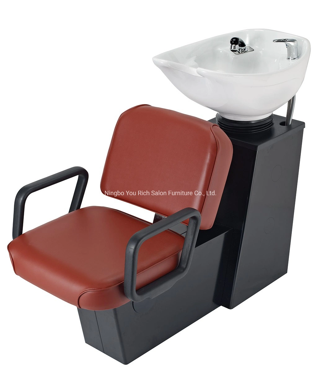 Wash Hair Chair Hair Salon Shampoo Chair Washing Unit with Ceramic Basin