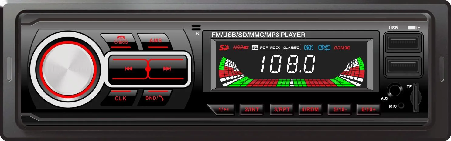 Consumer Electronics Single DIN Car Audio MP3 Player