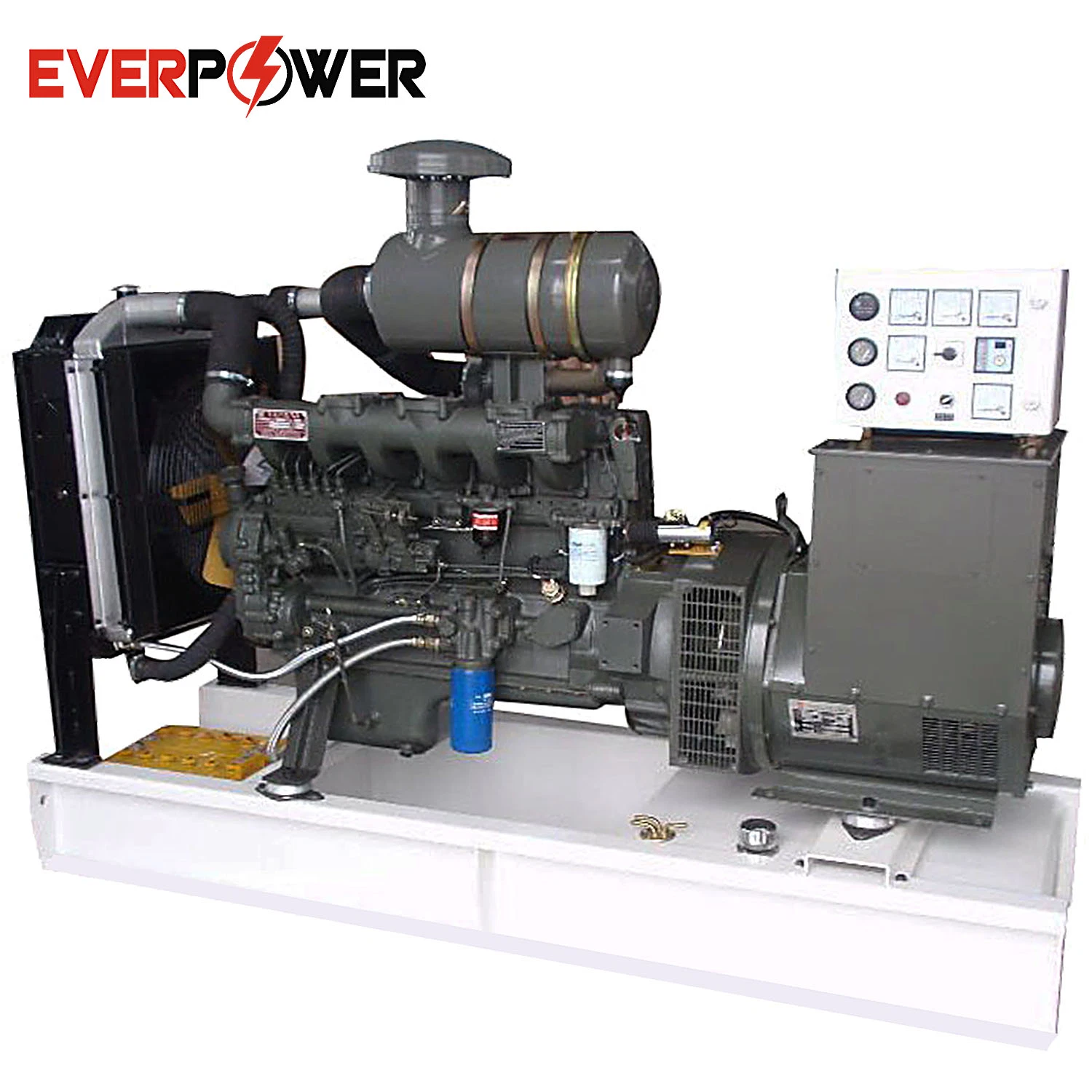 Дизельный генератор мощностью 20кВА~375 кВА Weifang Ricardo Open Silent Soundproof Установите генерацию генераторной установки заводской цены