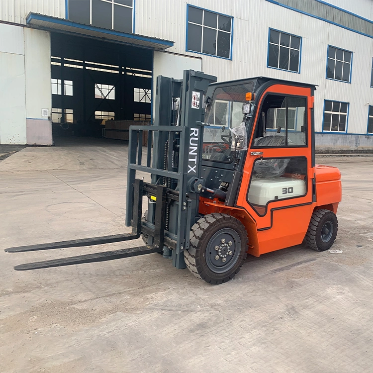 Runtx Warehouse Lifting Equipment 3 Ton Diesel Power Forklift Specification Price