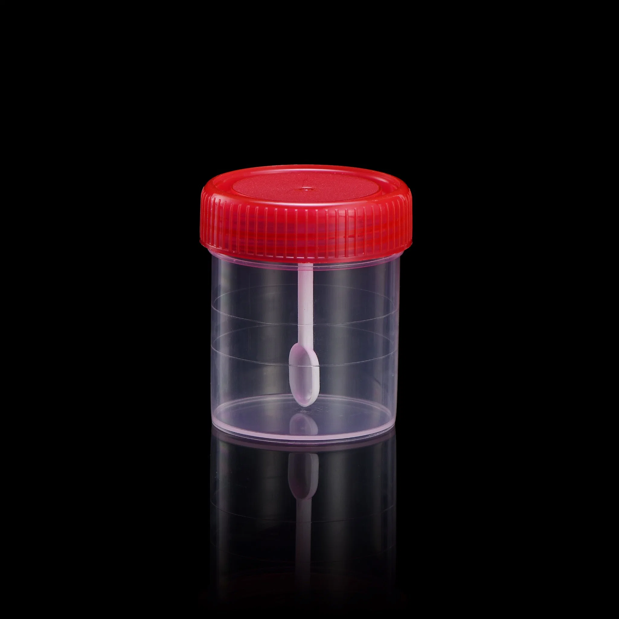 60ml Stool Spicemen Tick Mark Sample Cup