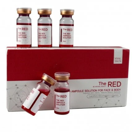 Factory Supply The Red Ampoule Lipolytic Solution Lipolysis Fat Dissolving Weight Loss