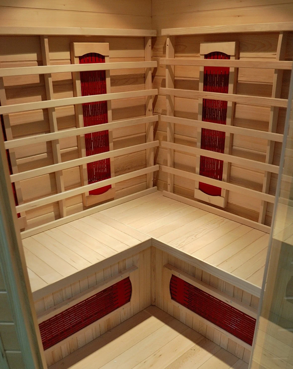 Hemlock or Red Cedar Far Infrared Sauna Room Indoor Use Relax Sauna