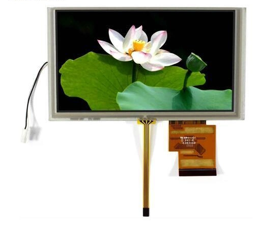 Ronen 6.2-Inch Color TFT LCD Display with Touch Panel 800X480 60pin Connector