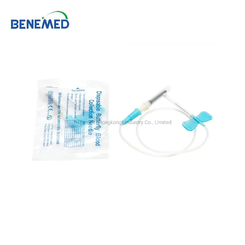 20g 21g 22g 23G 25g Einweg-Scalp Vena Set Butterfly Geflügelte Nadel