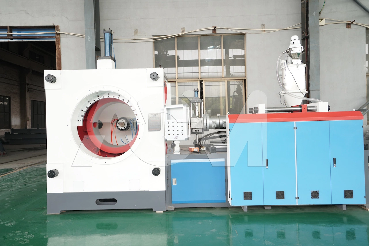 Injection Machine for Socket/Joint/Spigots of Steel Belt Reinforced Pipe/ Hollow Wall Pipe/ Inner Rib Pipe/PE Spiral Pipes and Other Plastic Drainage Pipes