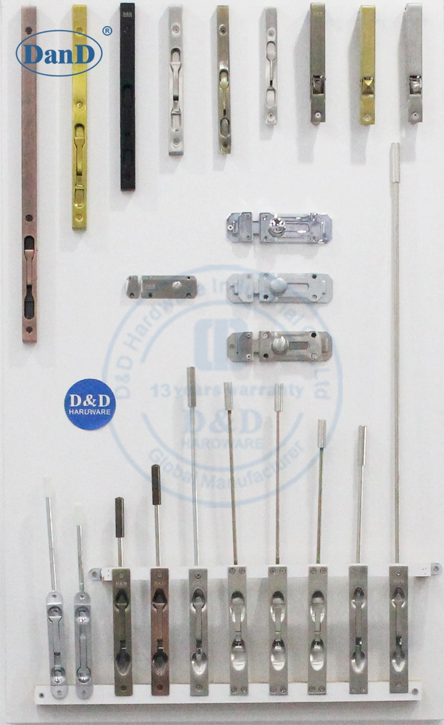 Oculto de acero inoxidable resistente a ras tornillo para puerta de madera