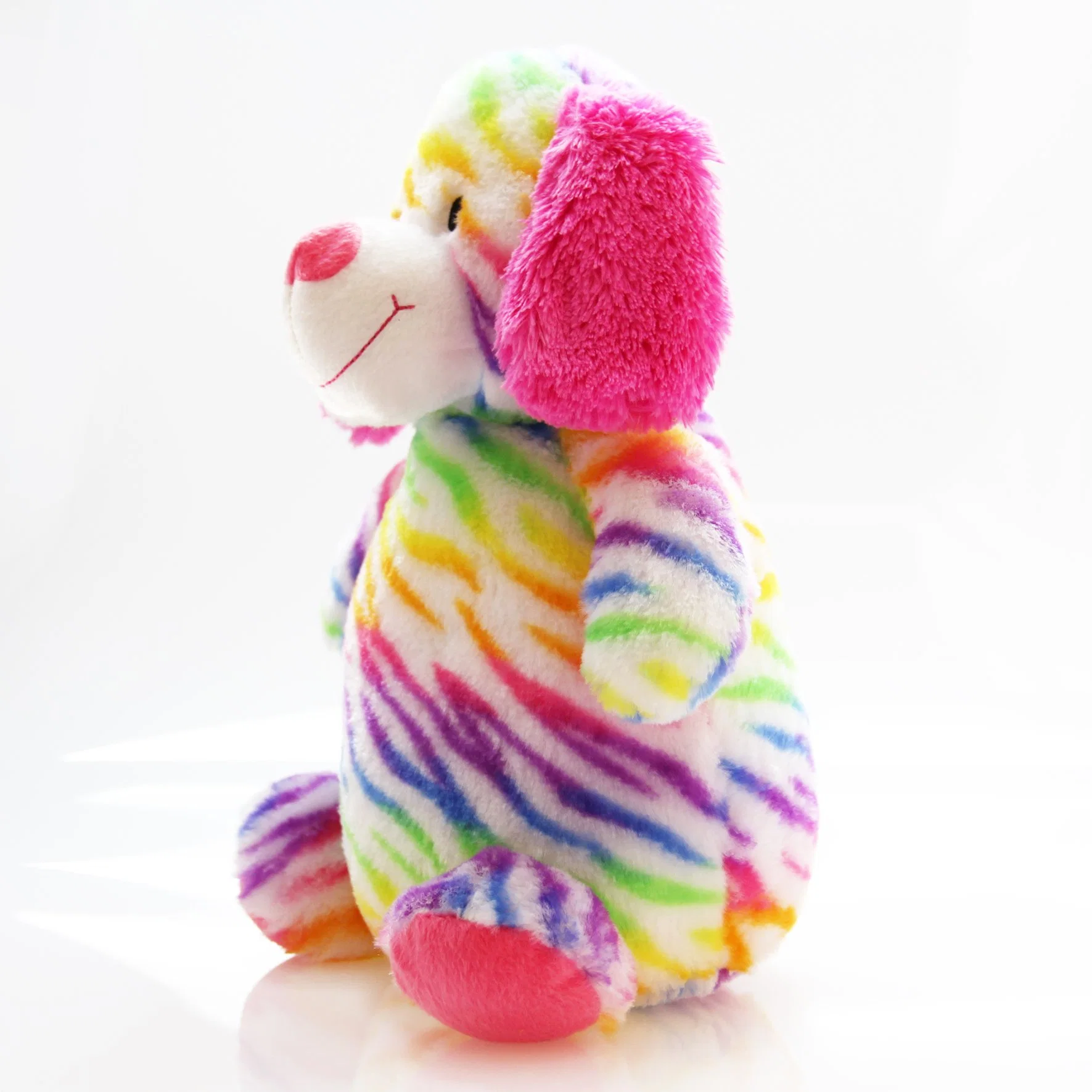 Plush Toy Colorful Stuffed Animal Dog