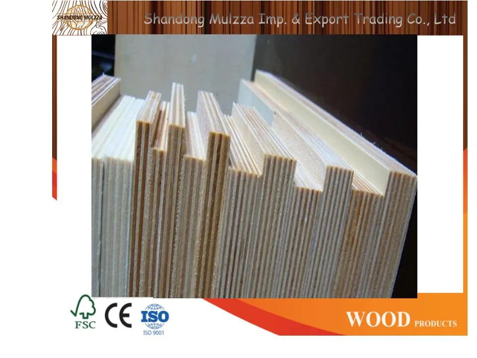 Cheap 1220X2440X18mm Melamine Plywood for Furniture/Construction