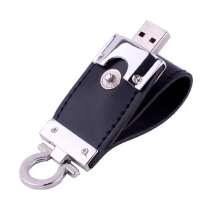 Promotional OEM Leather USB Flash Drive