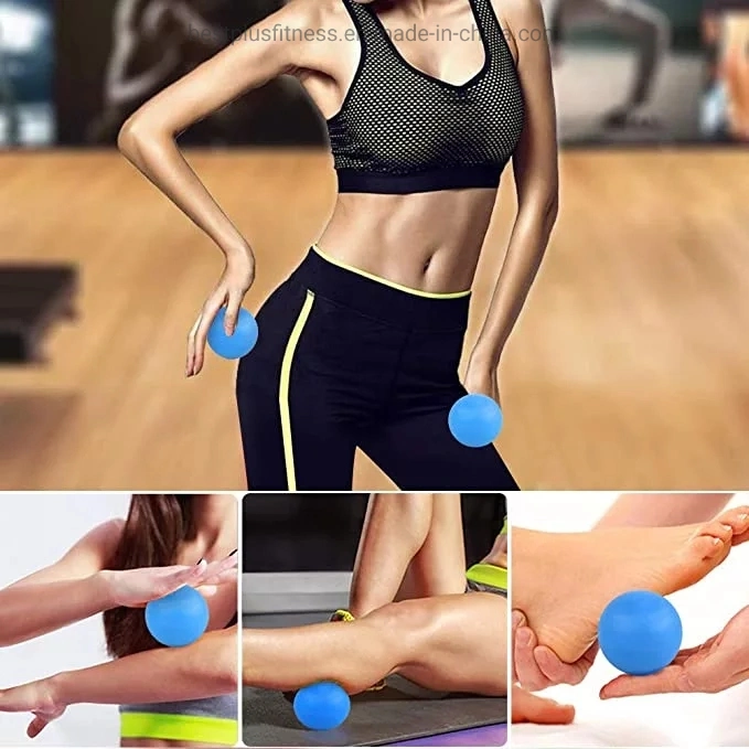 Massage Lacrosse Ball Deep Tissue Massager for Neck Back Shoulders Foot Trigger Point Therapy Myofascial Release