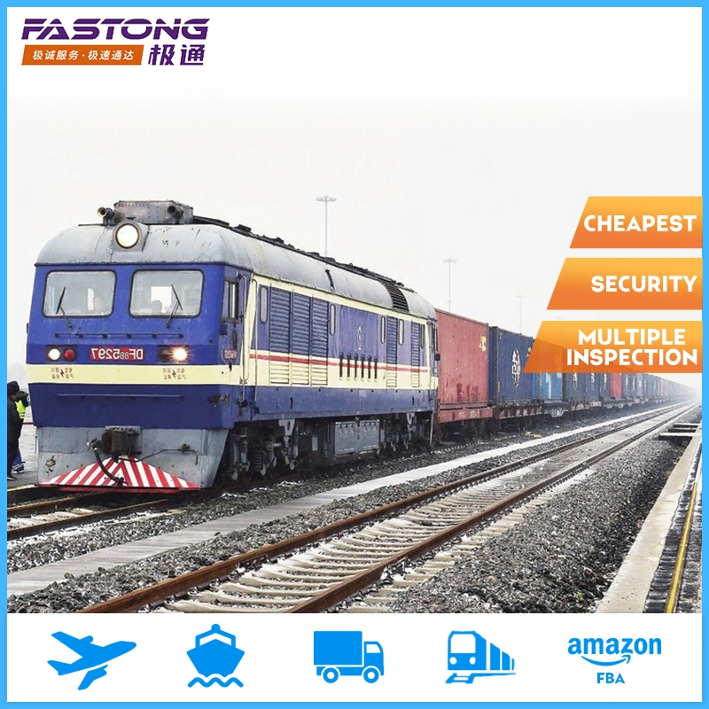 Alibaba Professional Freight Logistics Express Amazon Railway Fba Shipping Service From China to Russia Cheap Rate