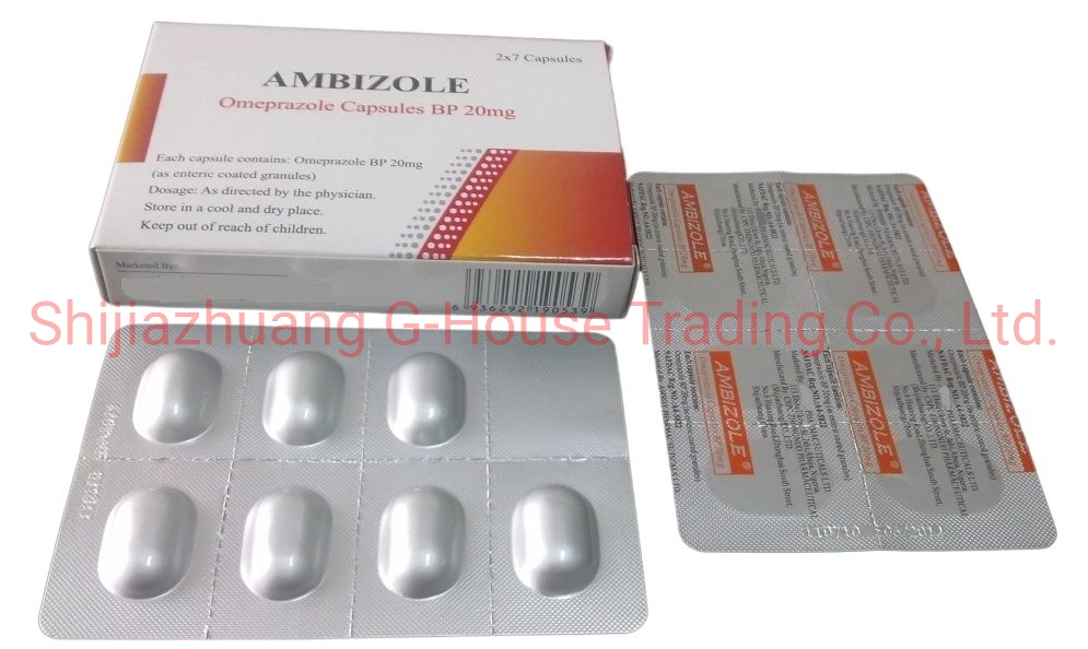 Medizin Pharmazeutische Arzneimittel Omeprazol Kapsel 20mg