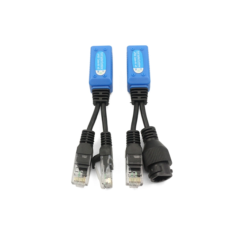 Upoe Splitter Network Signal Splitter Multiplexer One Network Cable Transmits 2 Channels of Network Signal Waterproof