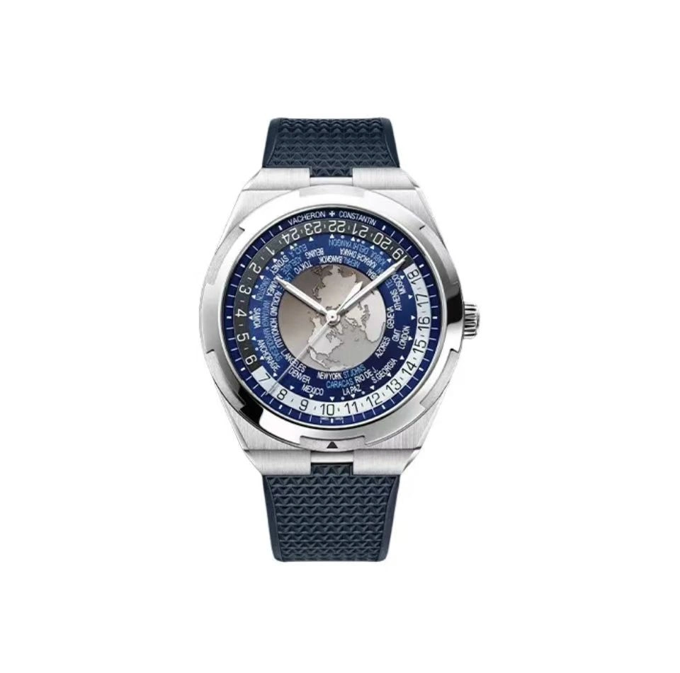 V-Acheron C-Onstantin Four Seas Serie Automatisches mechanisches Uhrwerk Wasserdichte Welt Time Anti-Magnetic Herrenuhr