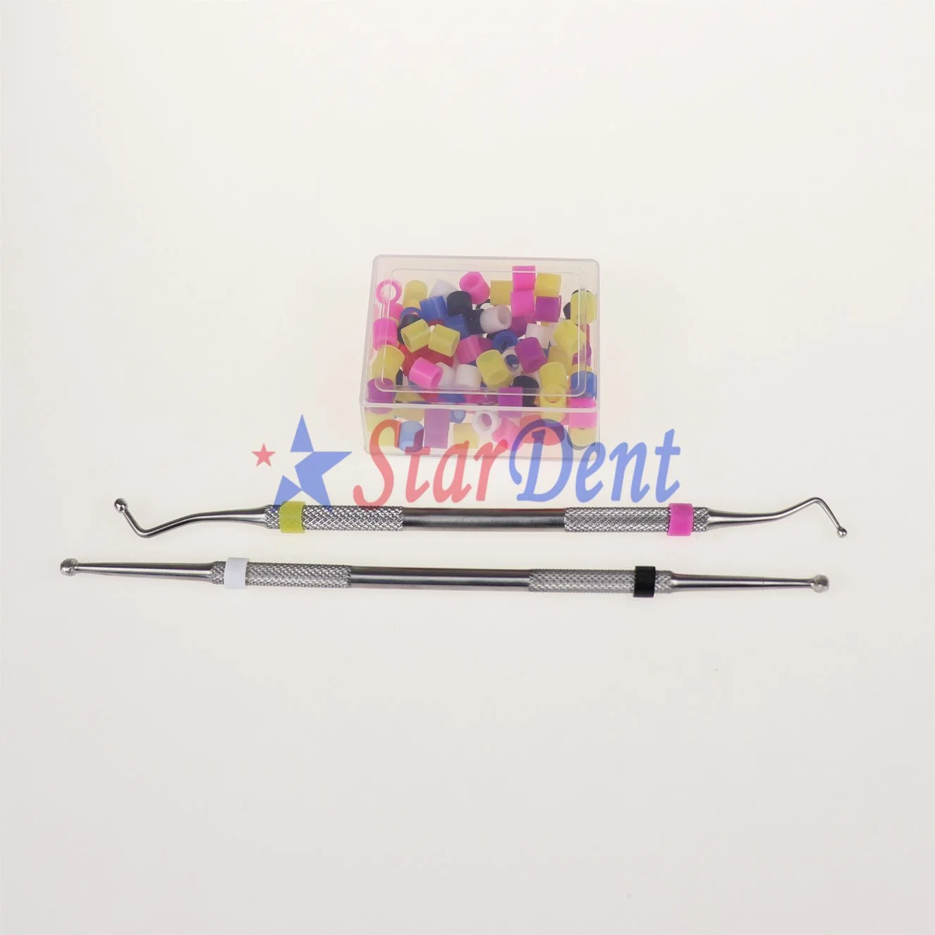 Multi Color Dental Silicone Instrument Code Ring Small Colorful Autoclavable Band Supply 100PCS/Box