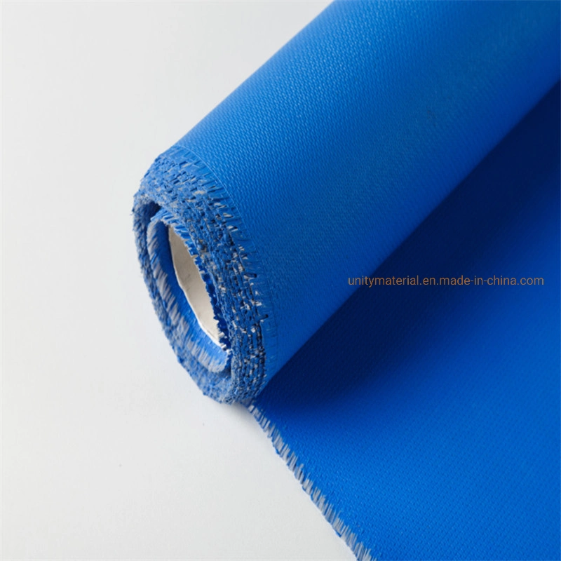 0.4mm Heat Resistance Colored Silicon Rubber Coated Fiberglass Anti Flame Fabric