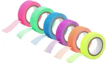 Music Festival UV Fluorescent Cotton Tape Black Light to Enhance The Atmosphere