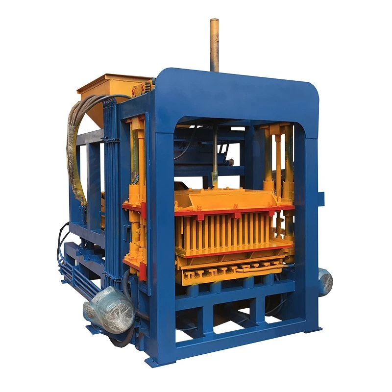 Brick Block Maker Qt4-18 Concrete Hollow Block Making Brick Molding Machine Price