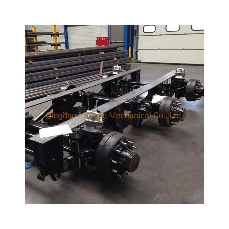 Heavy Duty Mechanical Suspension for Semi Trailer Parts Agricultural Tandem Suspension 12t\ Leaf Spring