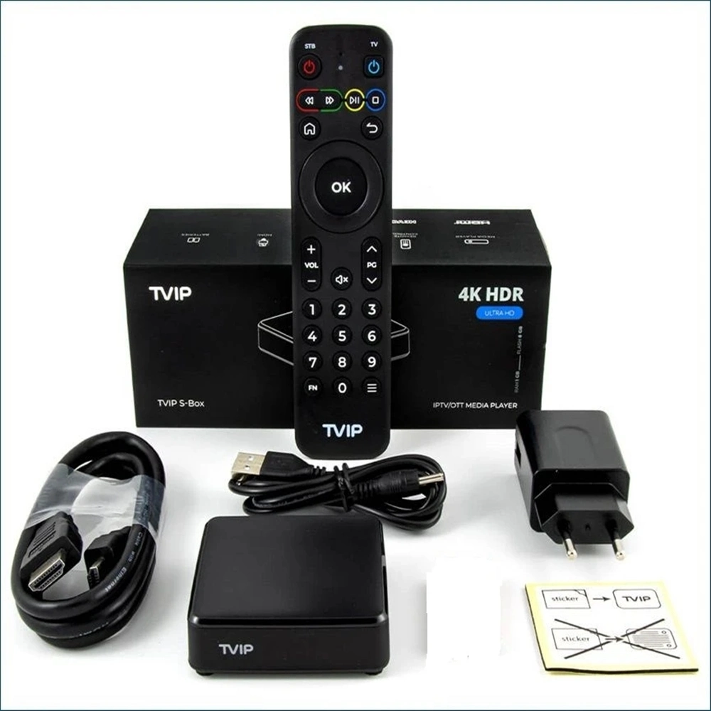 جهاز تلفزيون IPTV بنظام Android 11، وجهاز Tvip 710 V. 710 TV Ott Tvip710