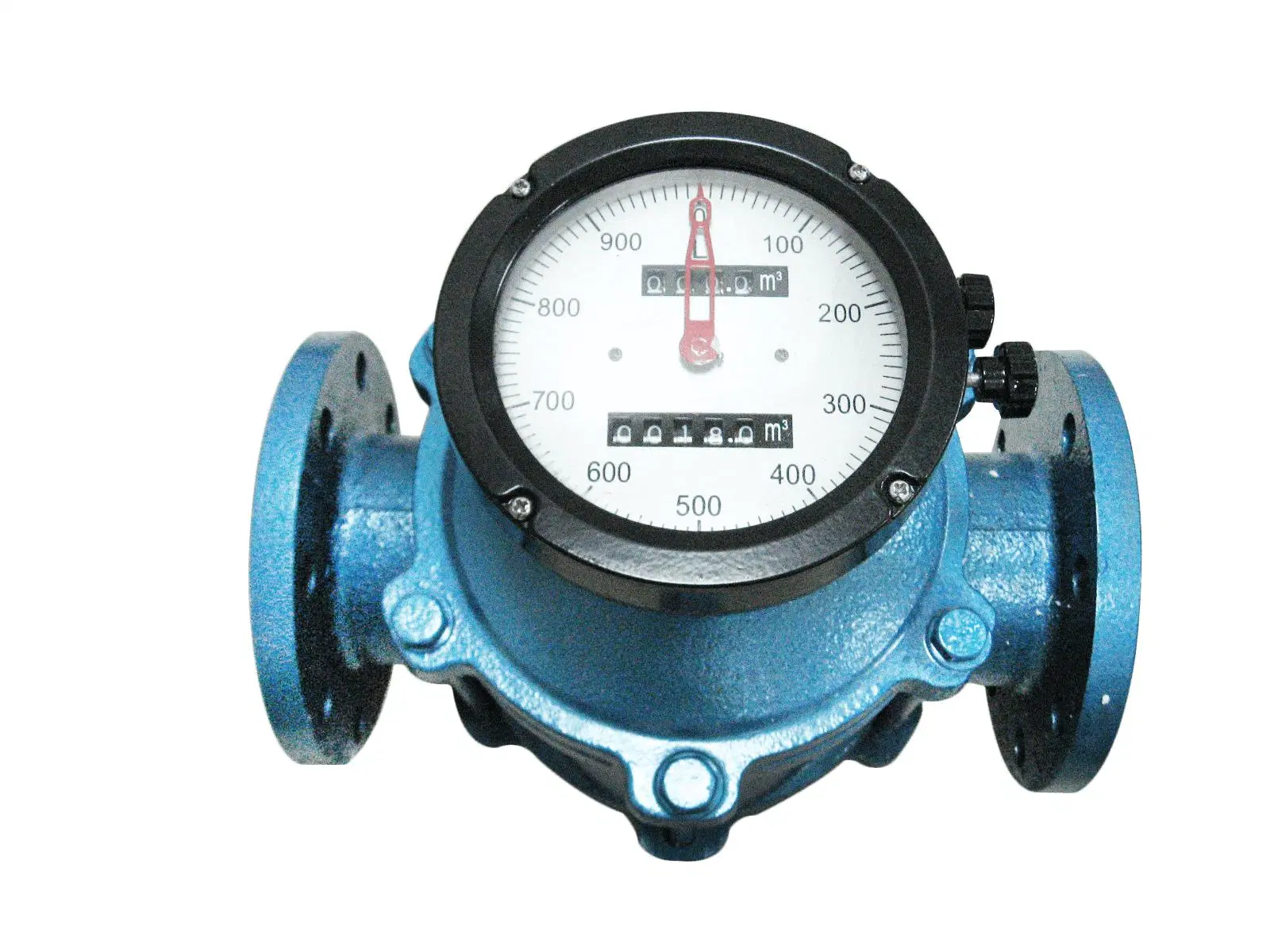 2 Inch Mechanical Register Pd High Viscosity Oval Gear Flow Meter for Crude Oil