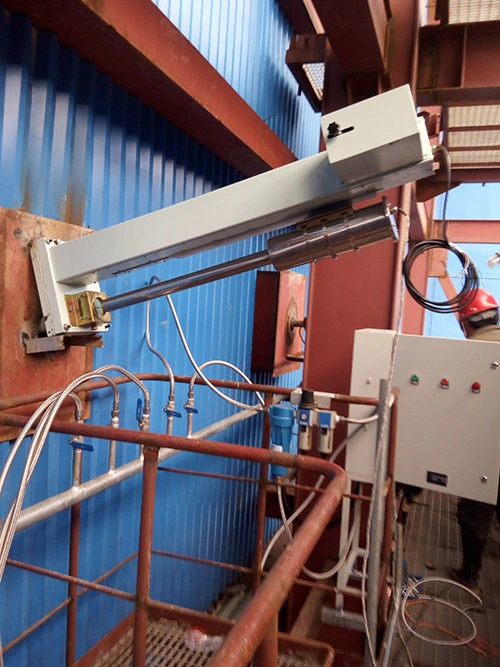 Horno de alta temperatura de la esquina del sistema de control de la llama para el horno tipo con el espesor de pared de unos 500mm