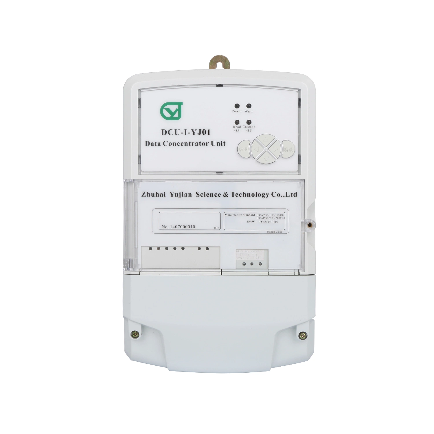 Yujian Three Phase Four Wires Multi-Rate Energy Meter