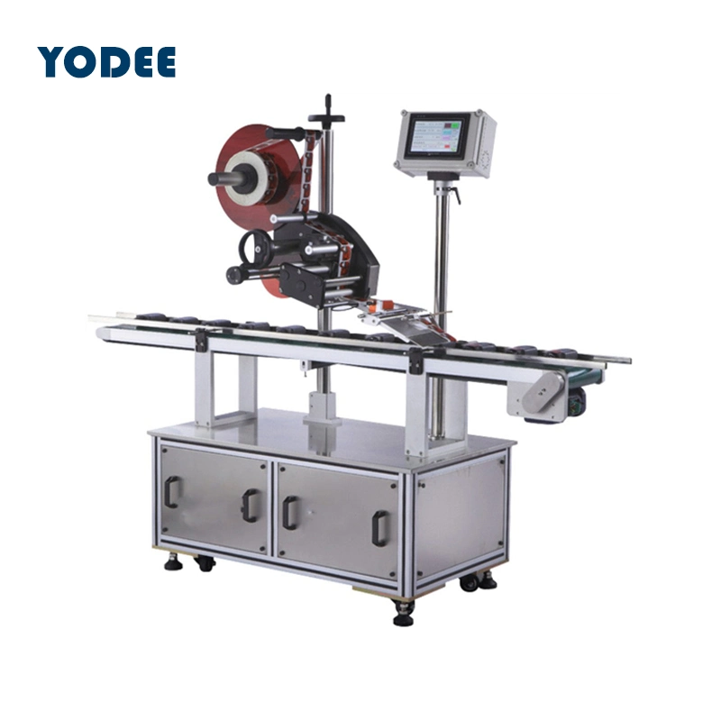 Customized Enlarged Plane Automatic Labeling Machine for Folder / Advertising Paper / Carton / Tape