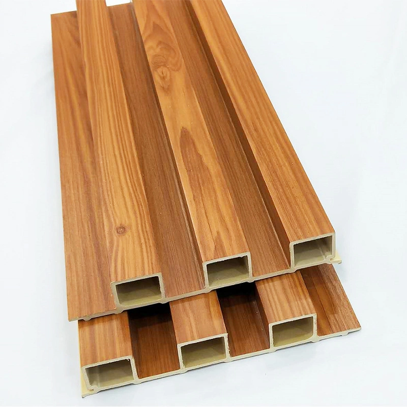 Buy WPC Vinyl Board Bathroom Interior Patterns Wood Slats PVC Wall Panel for Kitchen Bedroom