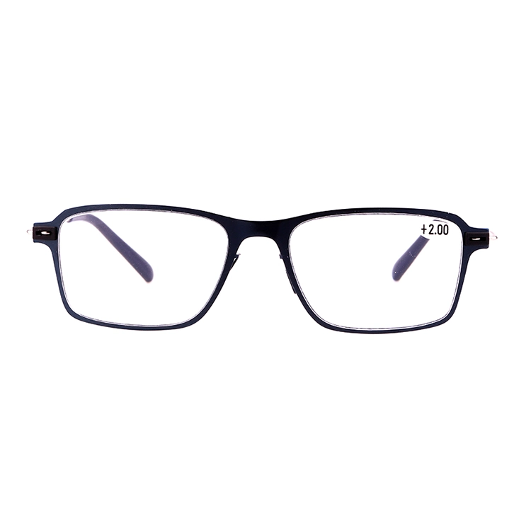 Fashionable Square Shape Reading Glasses with Spring Hinge